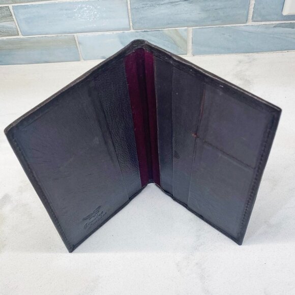 Vintage USA Passport Case Holder United States of America Brown Genuine Leather - Picture 6 of 6